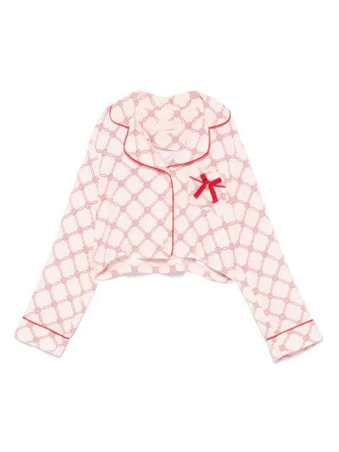 Elisabetta Franchi La Mia Bambina logo-print shirt