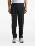Peserico pleated linen trousers - Blue