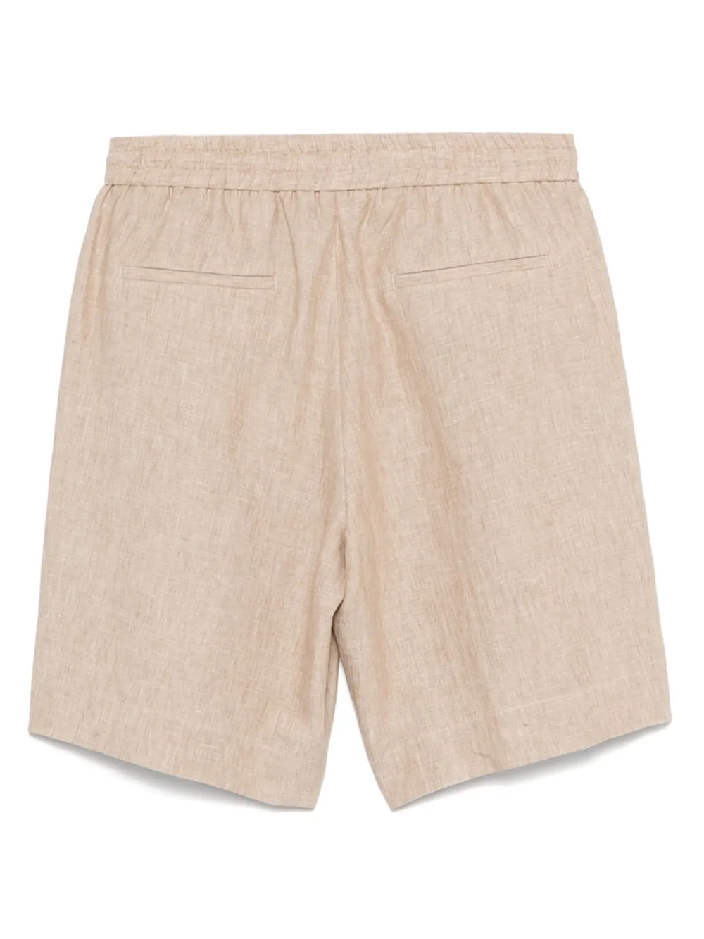 Peserico Linnen shorts - Beige