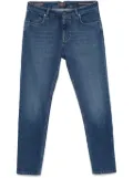 Peserico logo-patch jeans - Blue