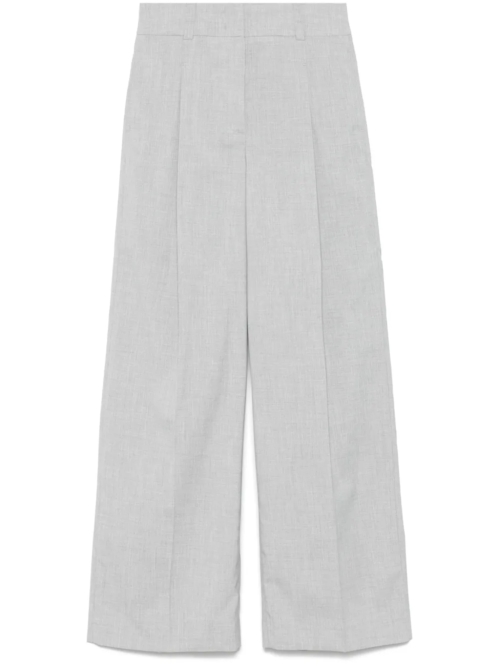 Peserico mélange-effect trousers | Grey | Image 1