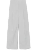 Peserico mélange-effect trousers - Grey