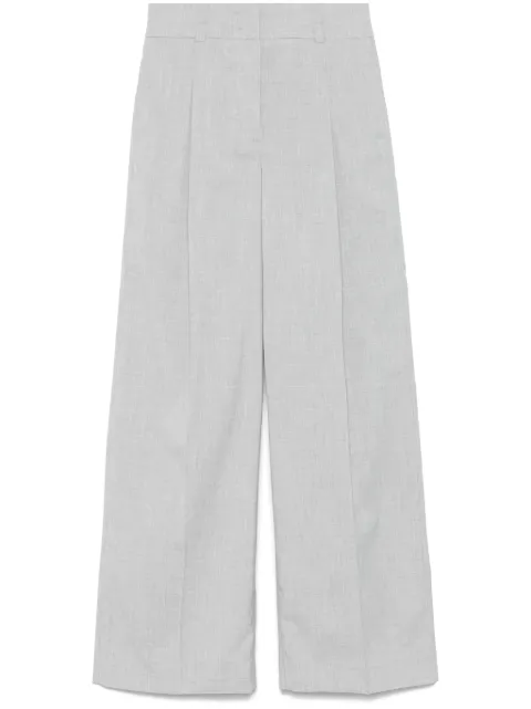 Peserico pants con efecto melange