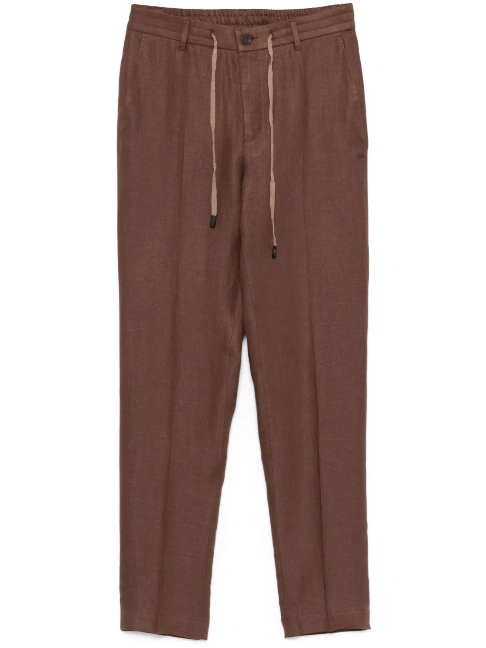Peserico twill trousers | Brown | Image 1