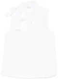 Peserico tie-neck blouse - White