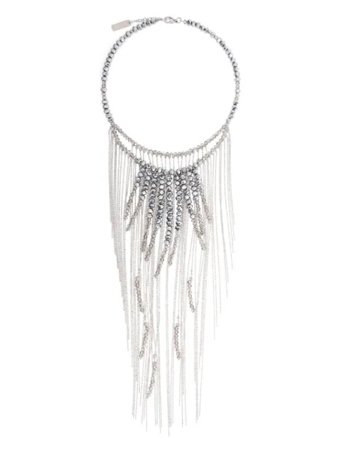 Peserico fan-effect necklace 