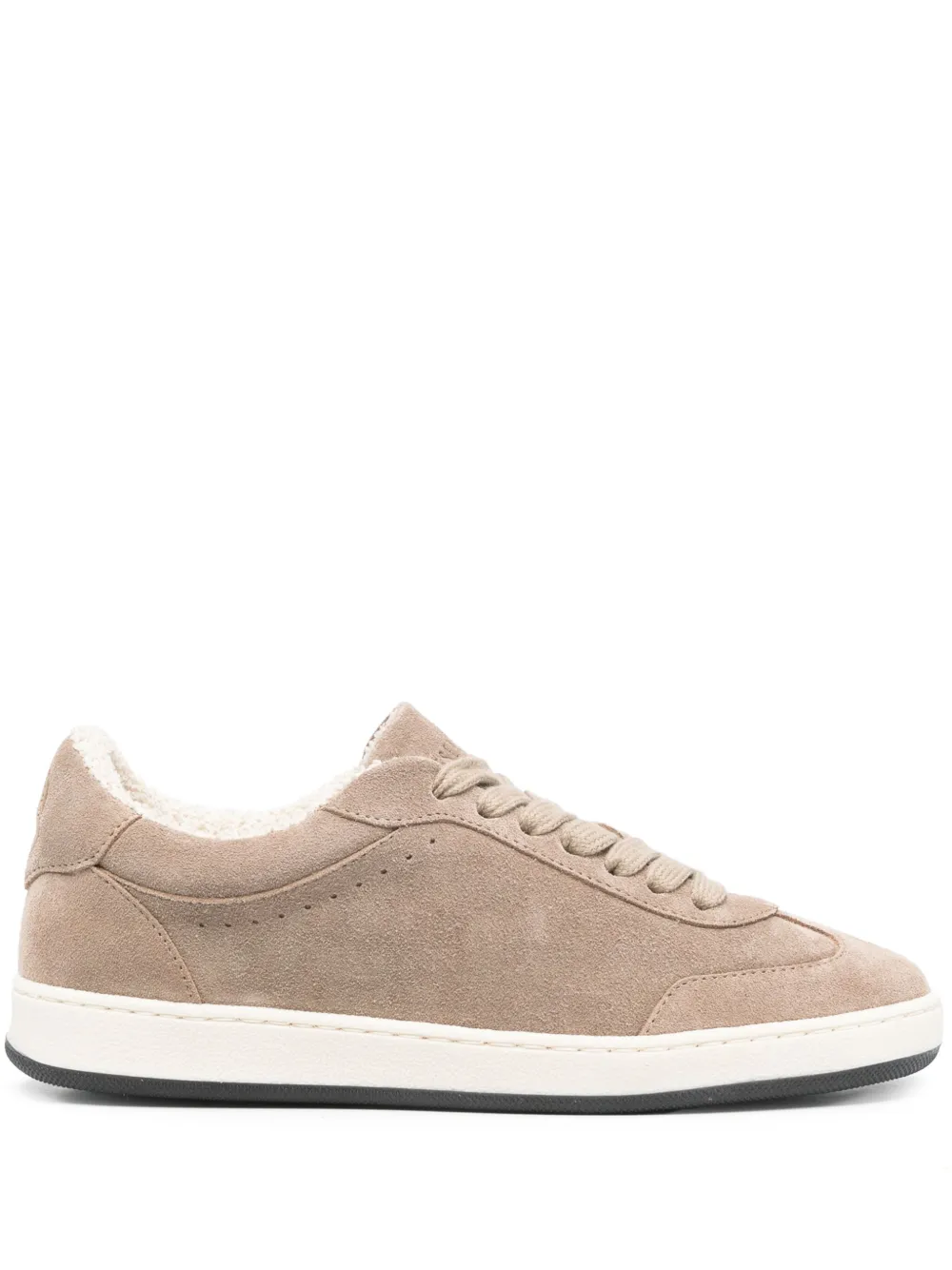 Peserico suede sneakers Brown