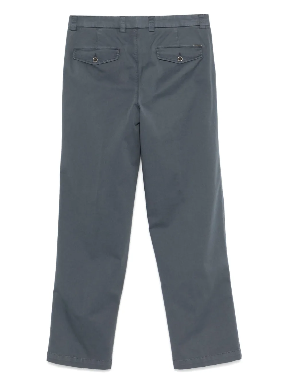 Peserico Katoenen gabardine pantalon - Blauw