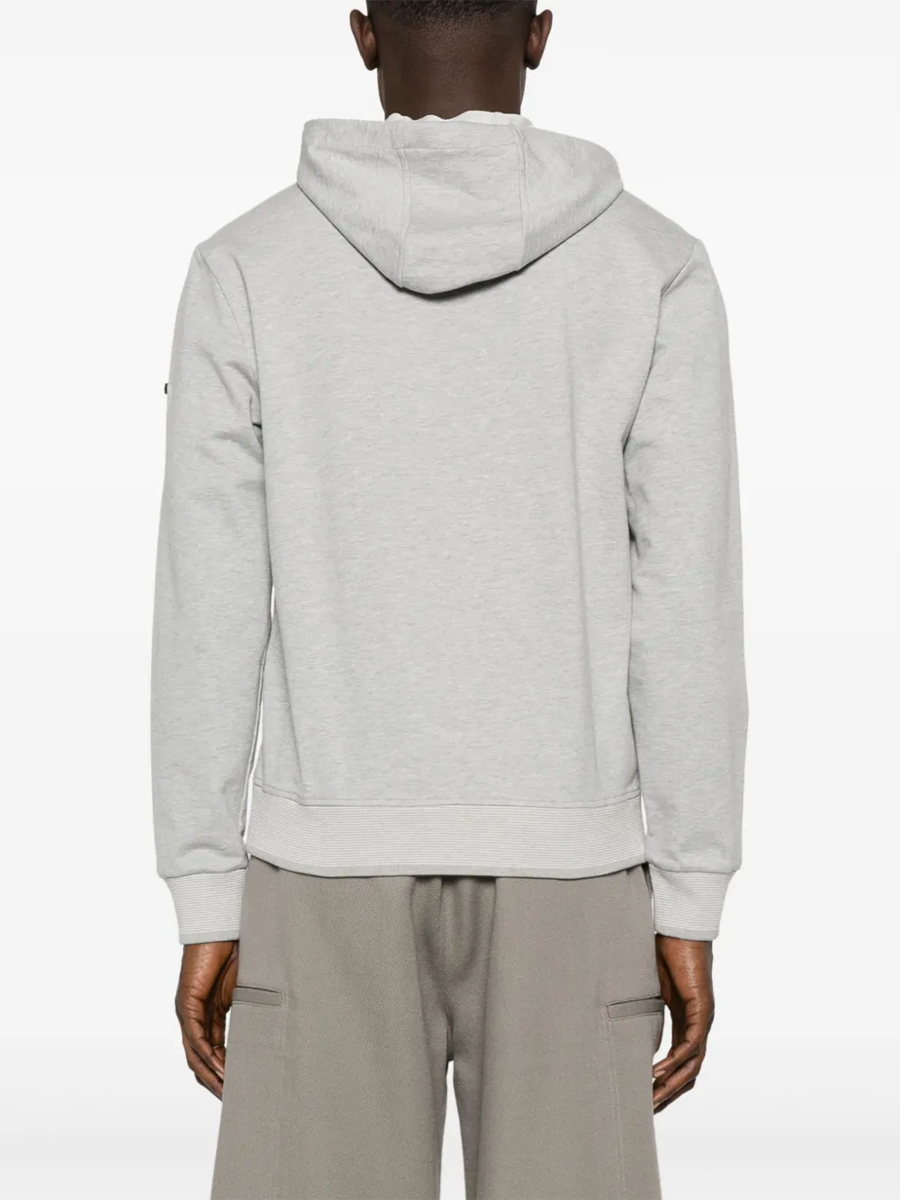 Peserico Jersey hoodie Grijs