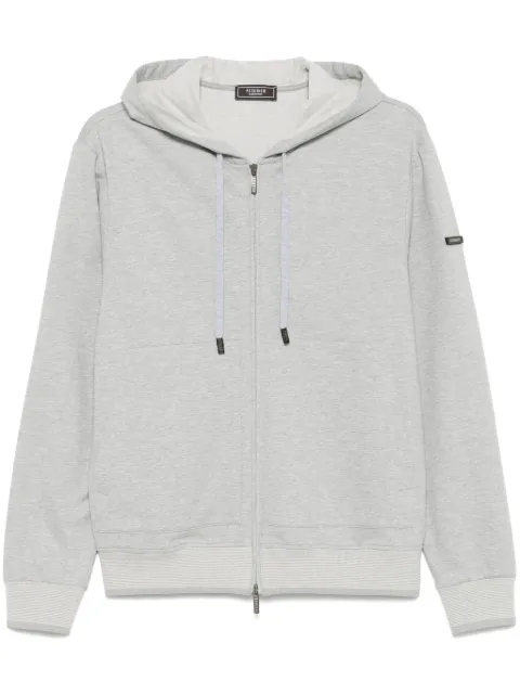 Peserico cotton jersey hoodie