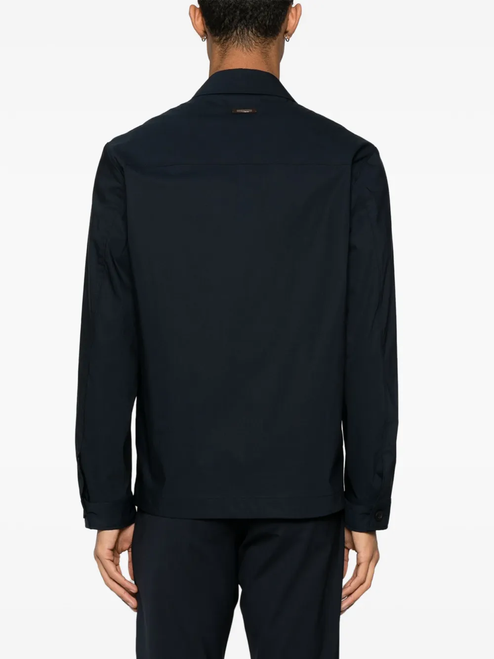 Peserico Lichtgewicht shirtjack Blauw