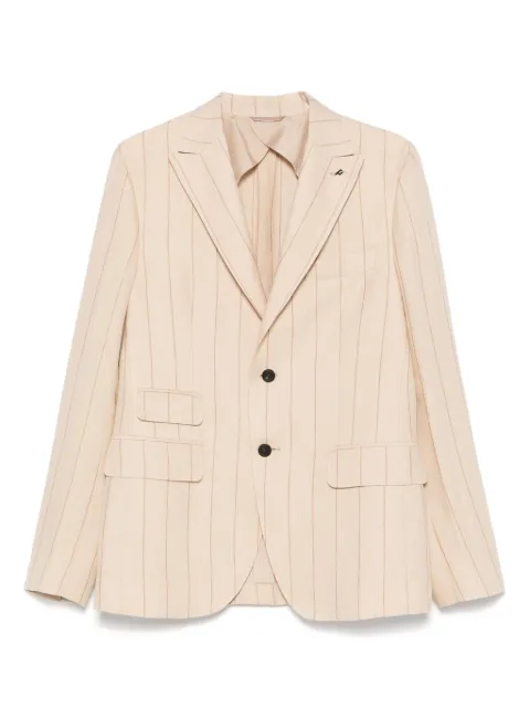 Peserico blazer con motivo de rayas