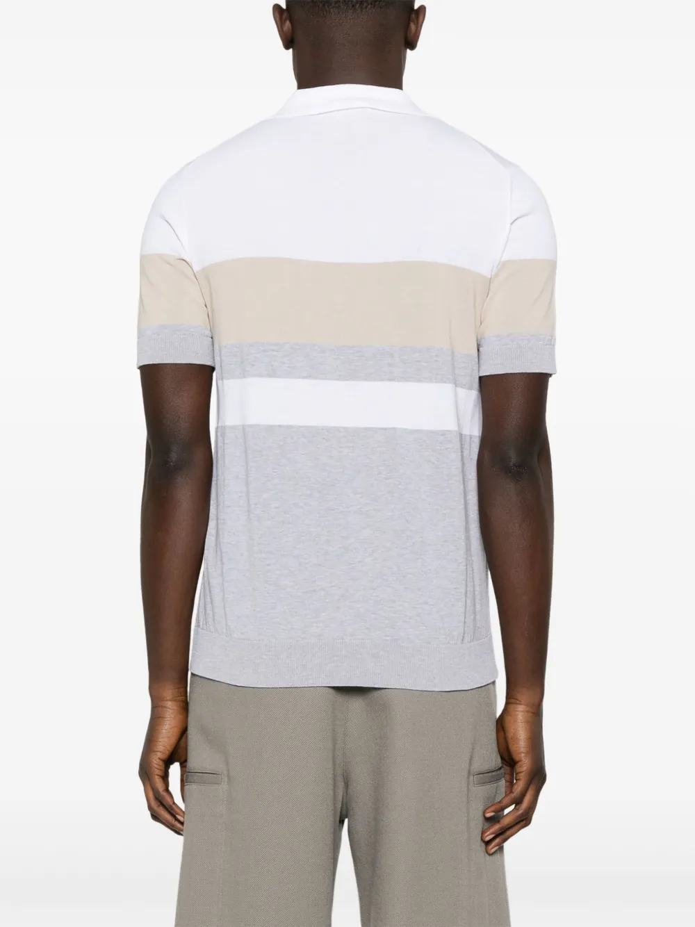 Peserico Katoenen T-shirt Grijs