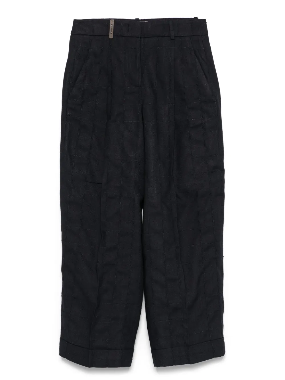 Peserico patterned trousers | Blue | Image 1