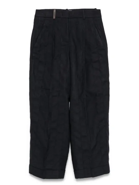 Peserico patterned trousers