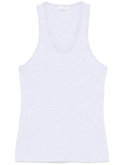 Peserico camiseta bordada con mostacillas