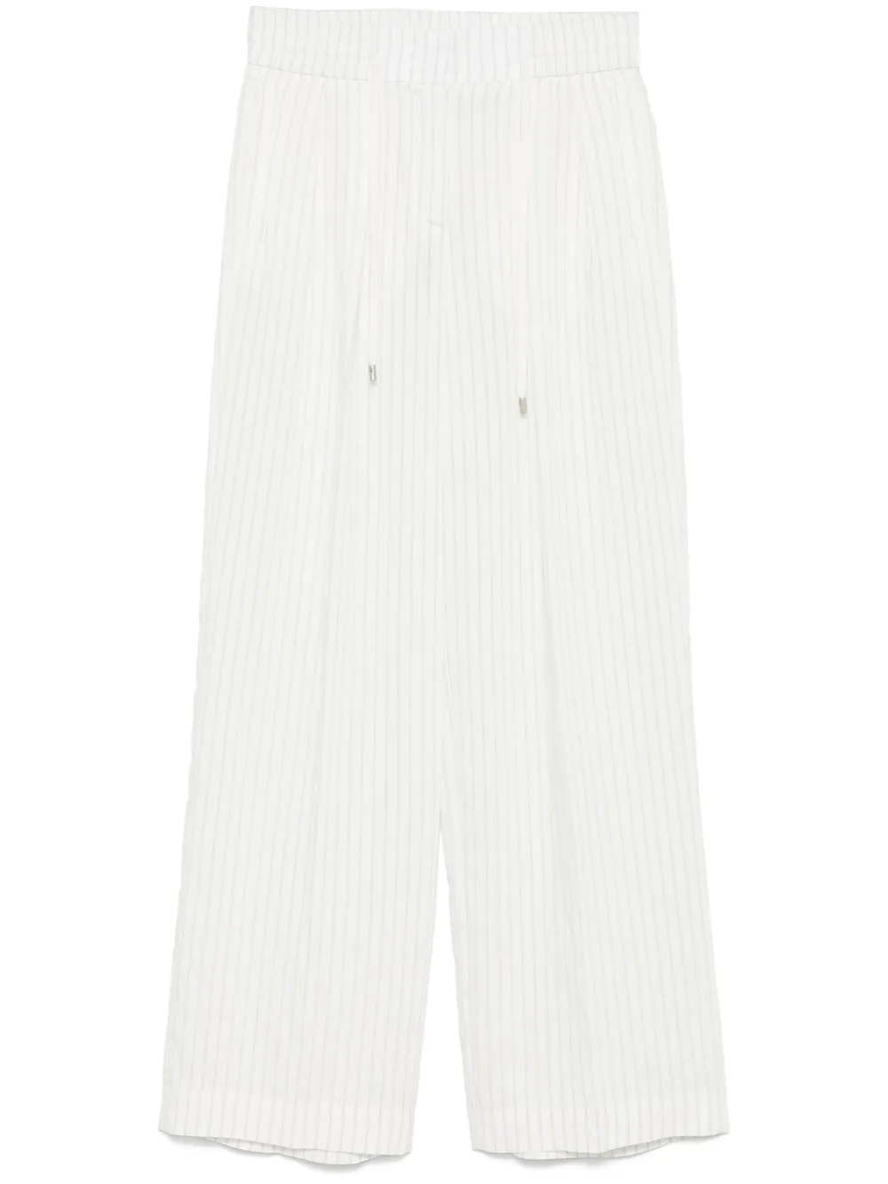 Peserico poplin trousers | White | Image 1