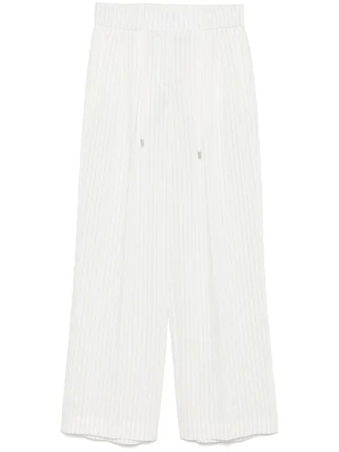 Peserico poplin trousers