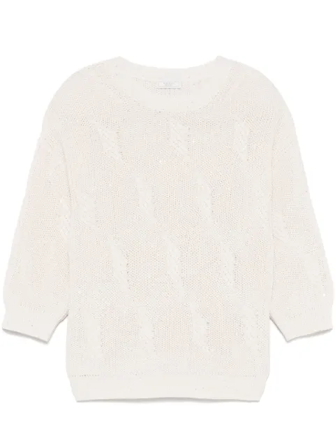 Peserico sequinned sweater