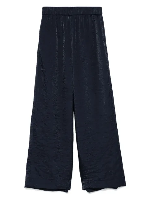 Peserico crinkle-effect trousers