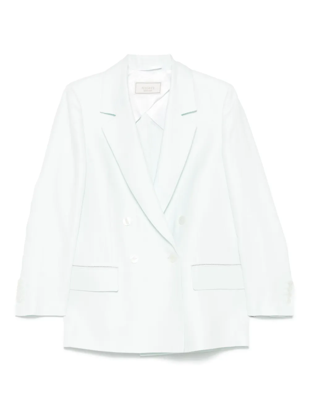 Peserico blazer con doble botonadura | verde | Image 1