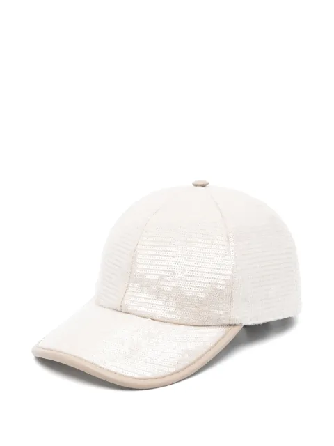 Peserico sequinned cap