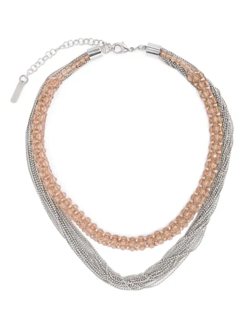 Peserico micro-crystals necklace 