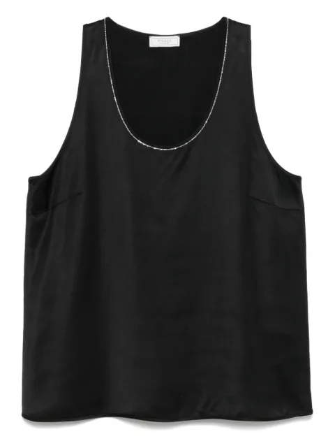 Peserico satin tank top