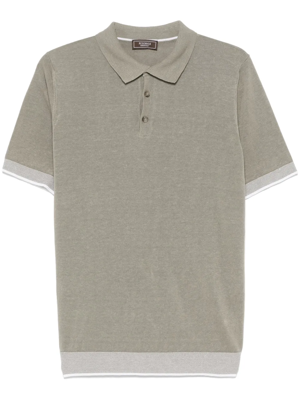Peserico playera tipo polo de crepé | verde | Image 1