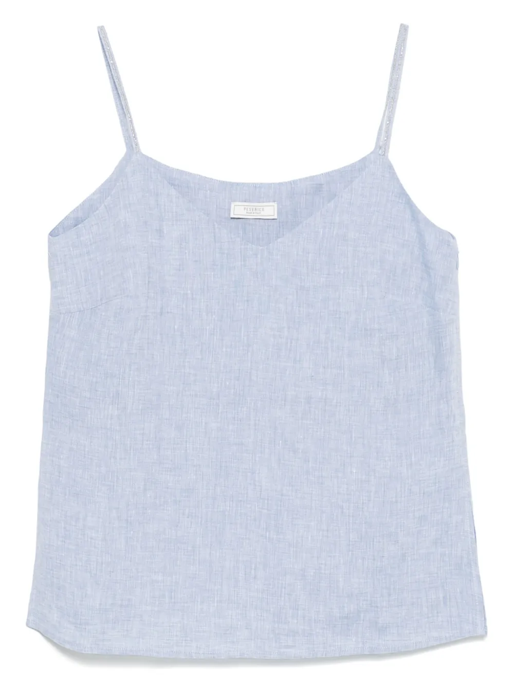 Peserico linen top | Blue | Image 1