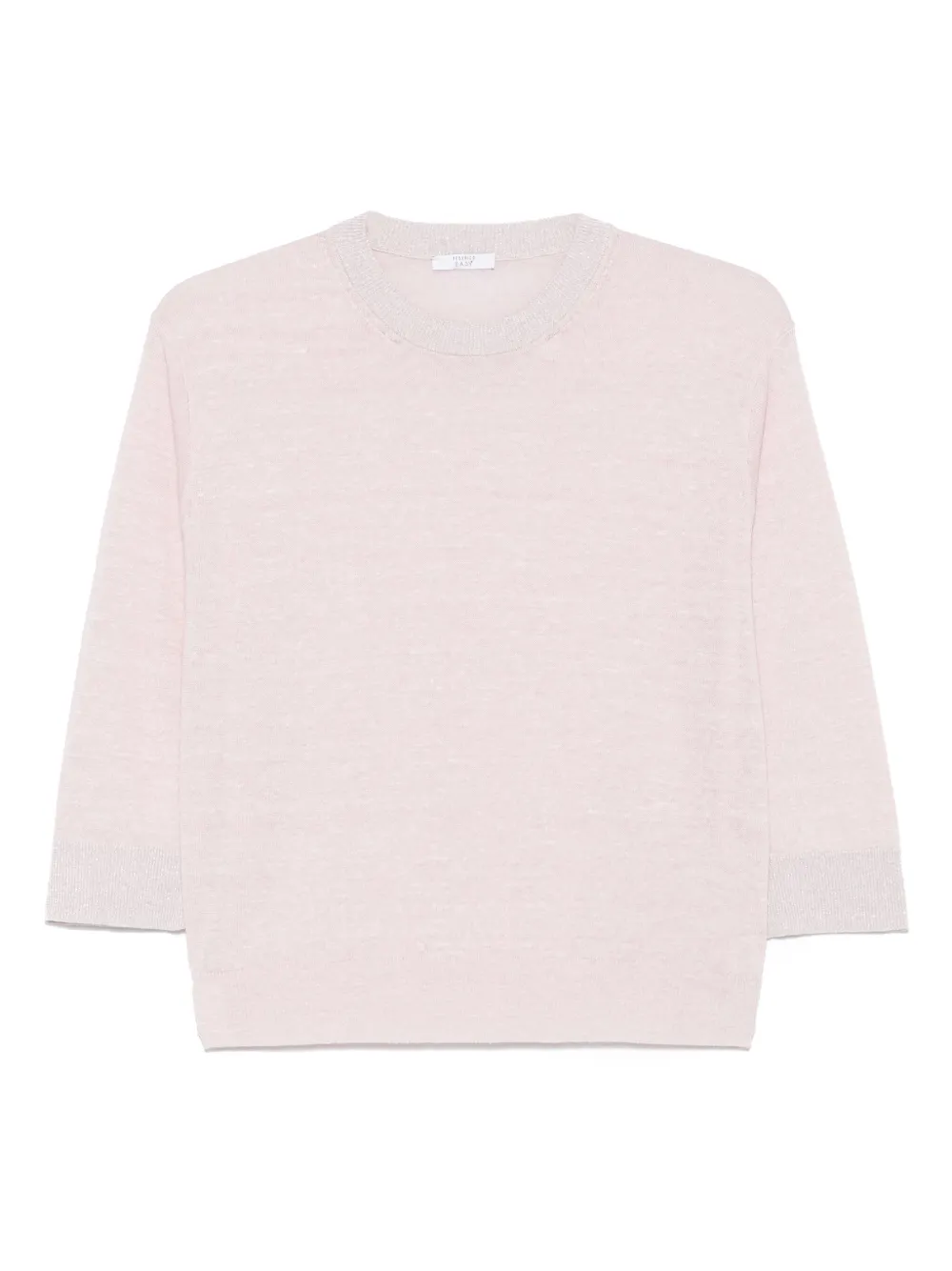 Shop Peserico Lurex-detail Top In Pink