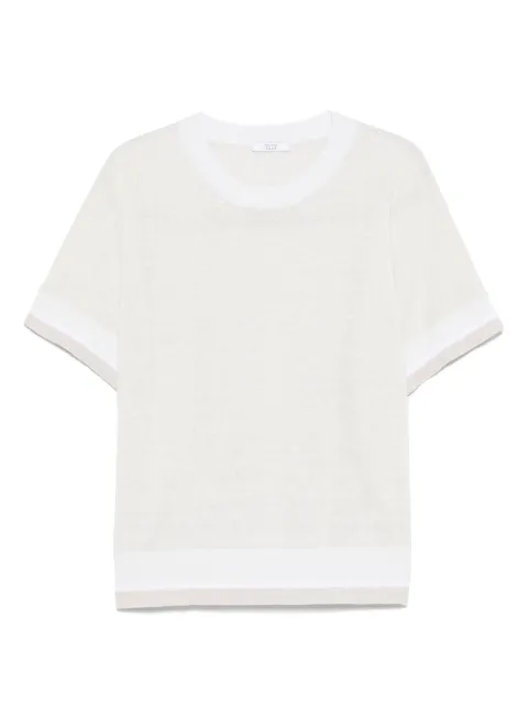 Peserico lurex-detail top