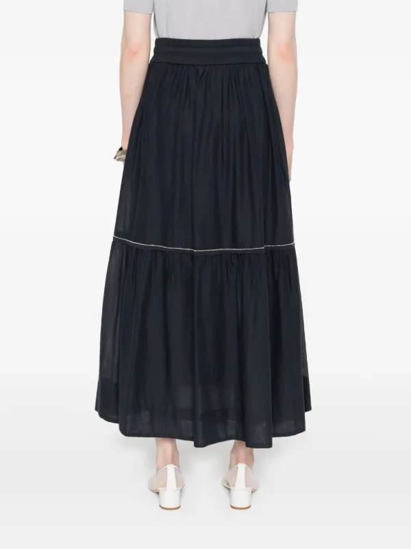 Peserico マキシスカート | ブルー | FARFETCH JP
