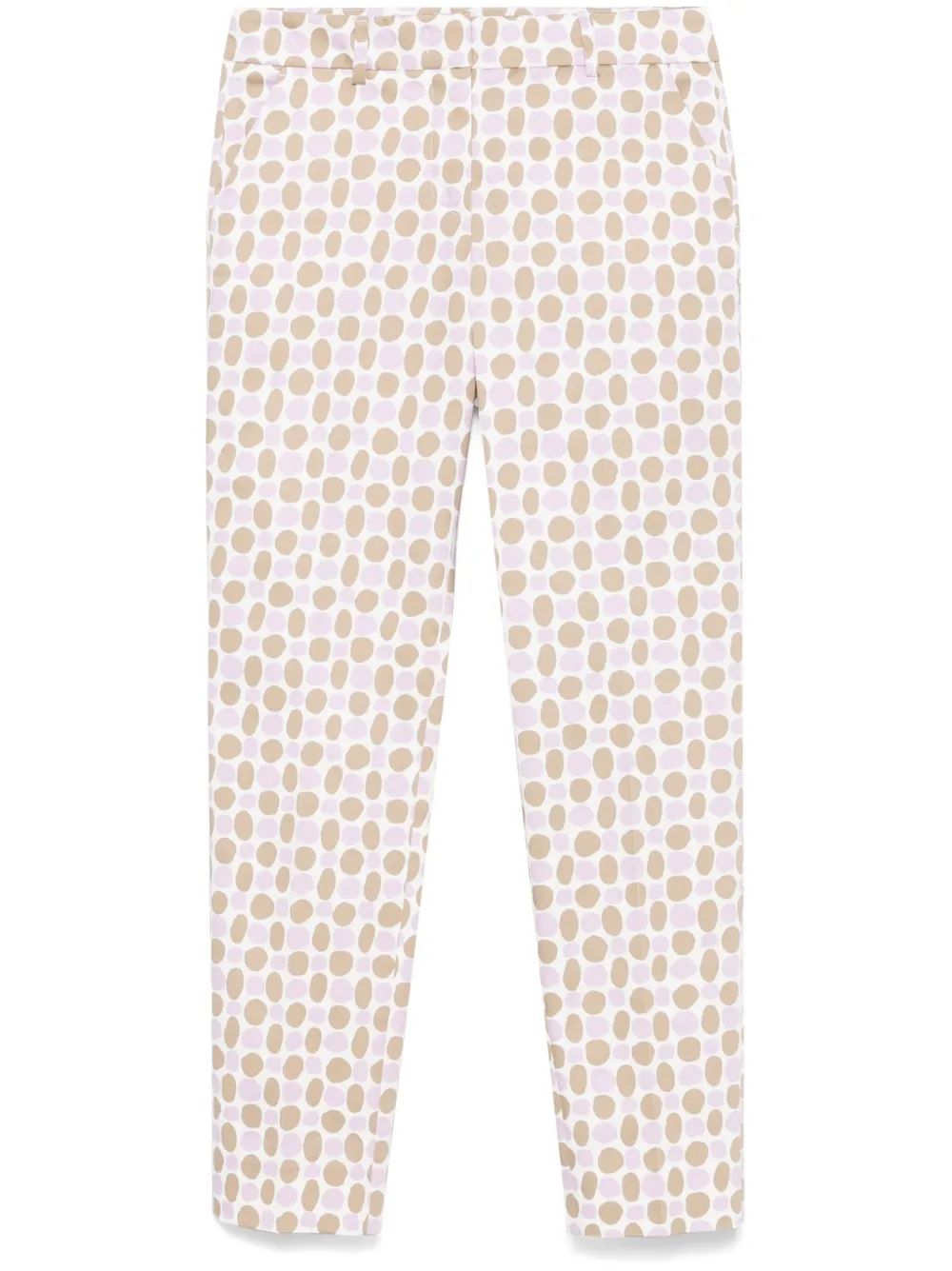Peserico printed trousers | White | Image 1
