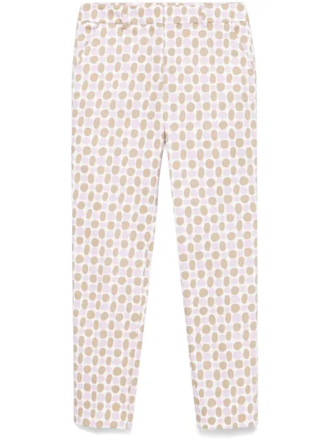 Peserico printed trousers