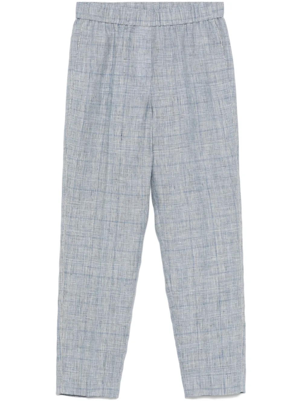 Peserico Prince of Wales-check trousers | Blue | Image 1