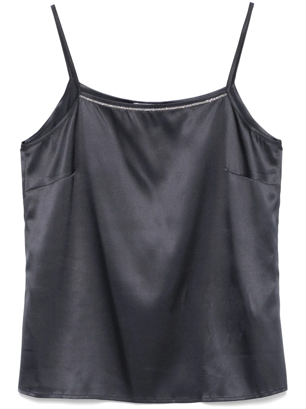Peserico camiseta con detalle de cadena de esferas | azul | Image 1