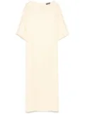 Peserico shift midi dress - Yellow
