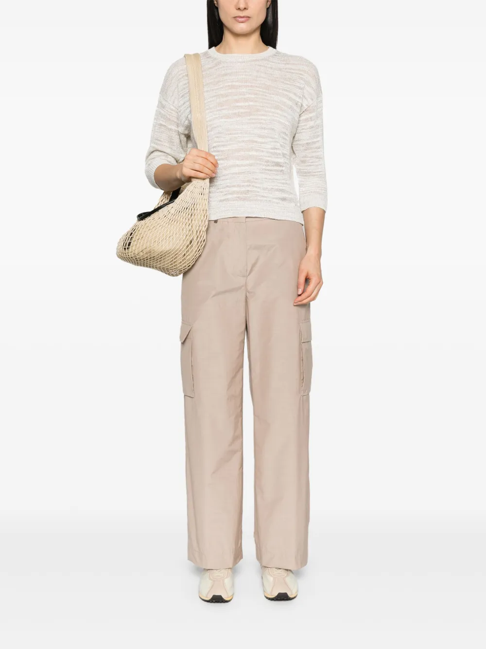 Peserico Cargo broek - Beige