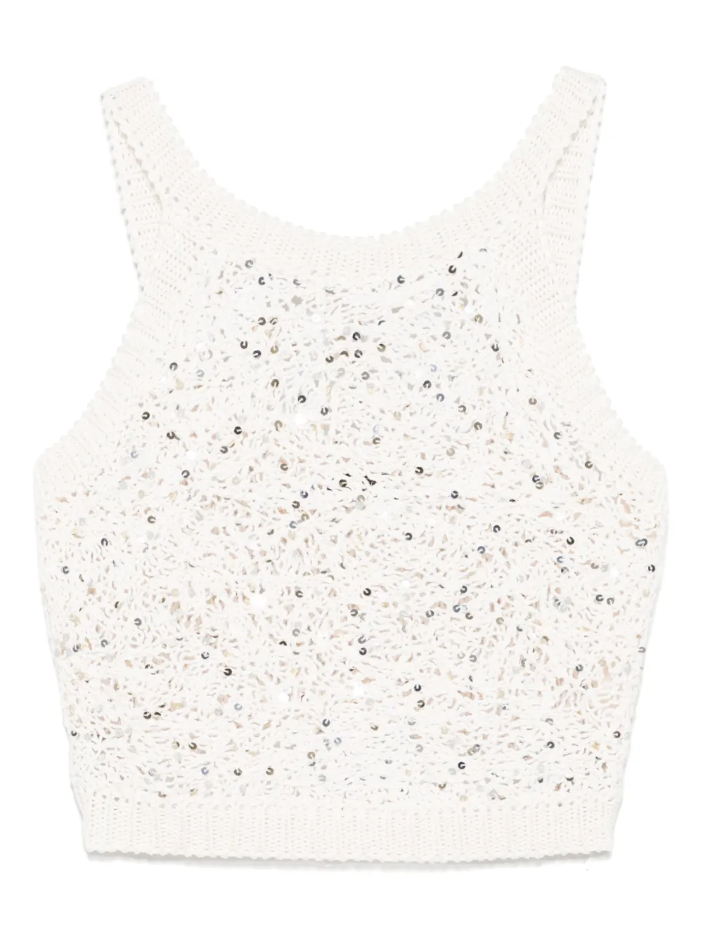 PESERICO SEQUIN-EMBELLISHED TOP