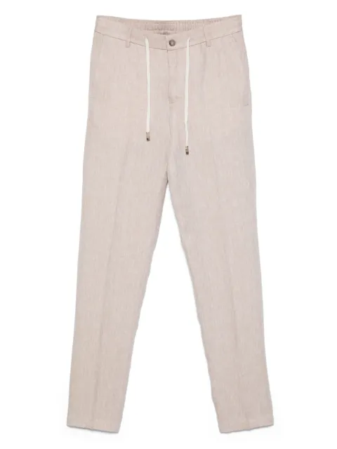 Peserico pantalones chinos de lino