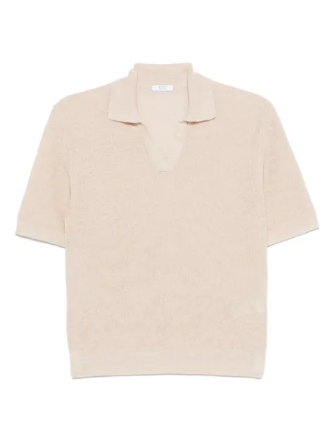 Peserico fine-knit polo top