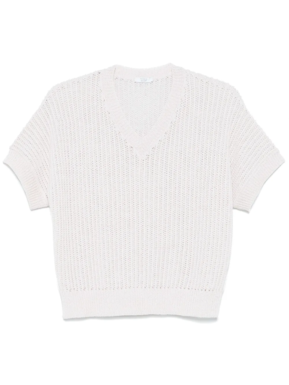 Peserico open-knit top | Neutrals | Image 1