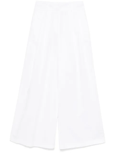 Peserico pleated palazzo trousers