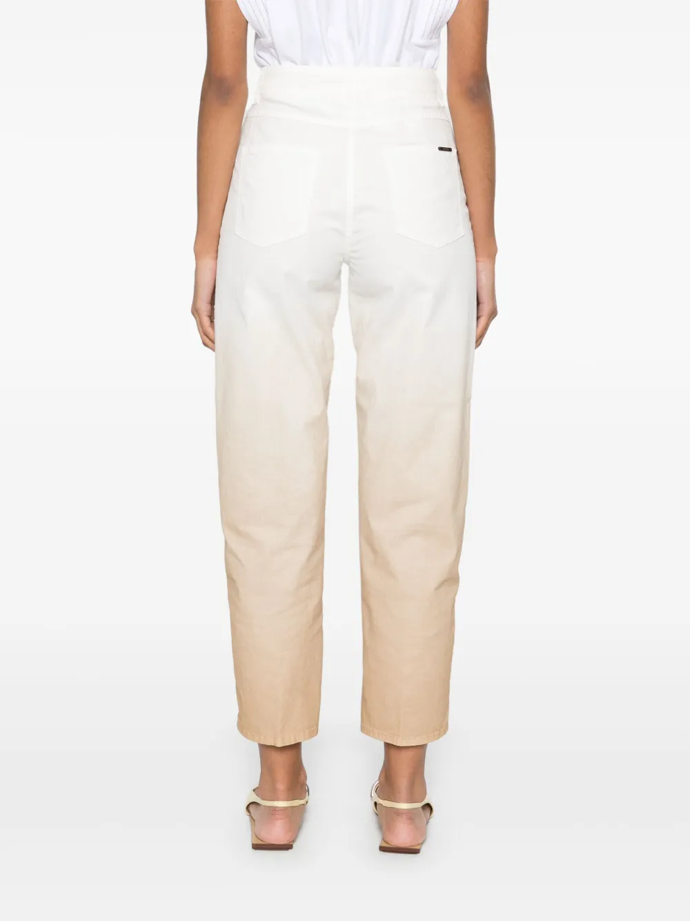 Peserico Needlecord broek Beige