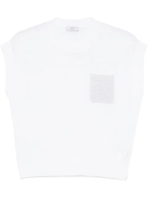 Peserico fine-knit vest
