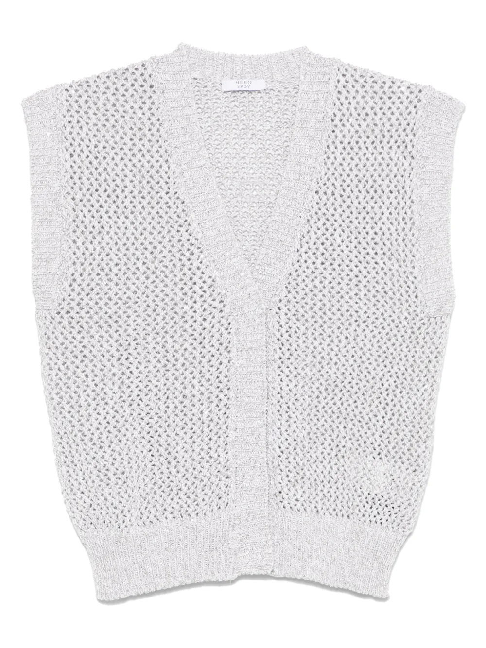 Peserico sequin-embellished cardigan | Grey | Image 1
