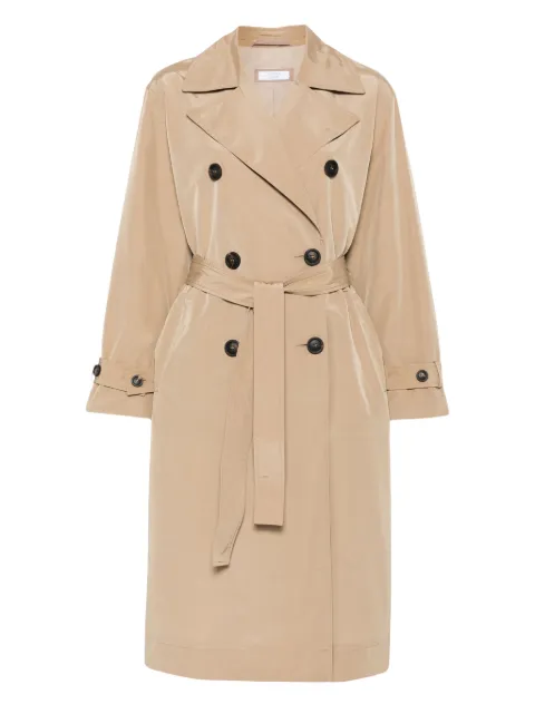 Peserico technical trench coat