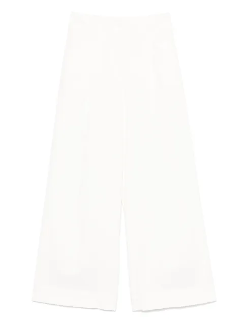 Peserico garment-dyed gabardine trousers