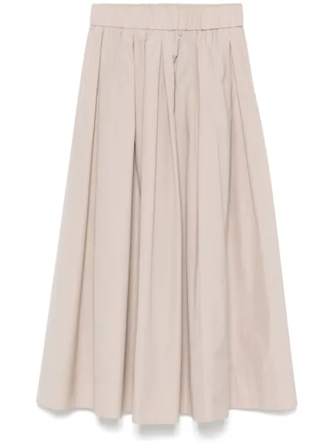 Peserico pleated midi skirt 